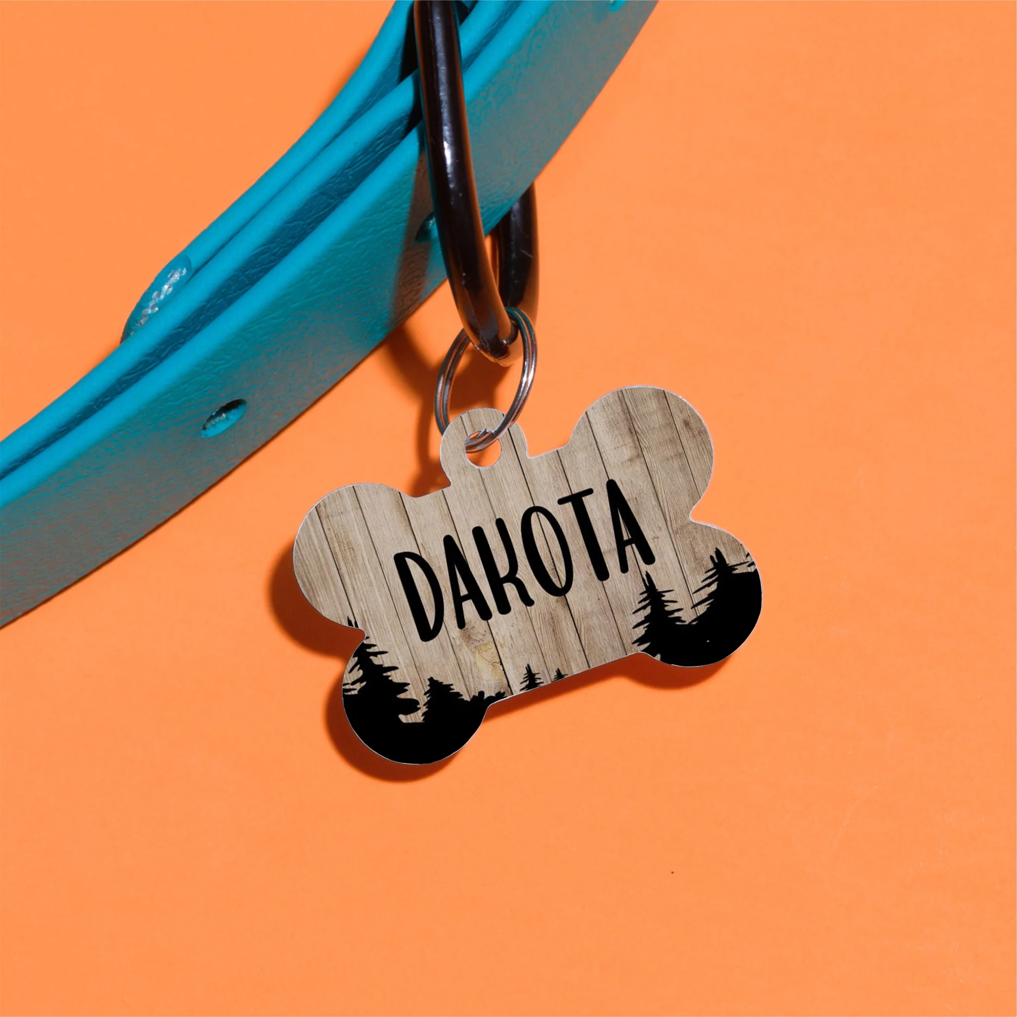 Forest Pet ID Tag